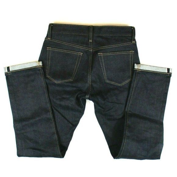 Uniqlo Other - Uniqlo Jeans Selvedge Slim Straight Low Rise Japanese Denim Blue Mens Size 28x32